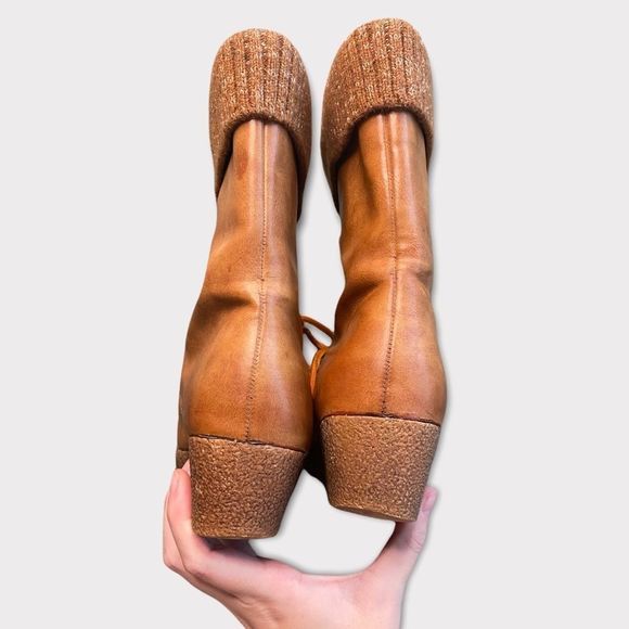 Carlo ROSSI | Brown Leather Ankle Booties - Picture 2 of 8